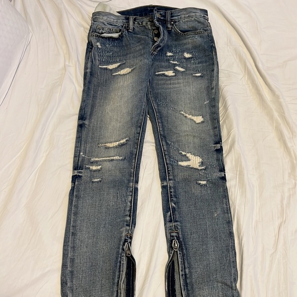 Mnml jeans with zippers adjustment - Picture 5 of 5